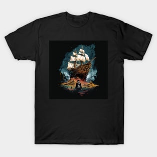 Pirate Ship - the goonies T-Shirt